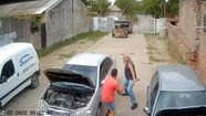 El excomisario atacó salvajemente al mecánico.