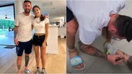 Leo Messi luce unas ojotas especiales. Conocé la historia.