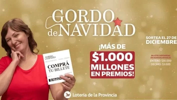 ¡A cruzar los dedos! Este viernes se sortea El Gordo de Navidad y reparte más de $1.000 millones