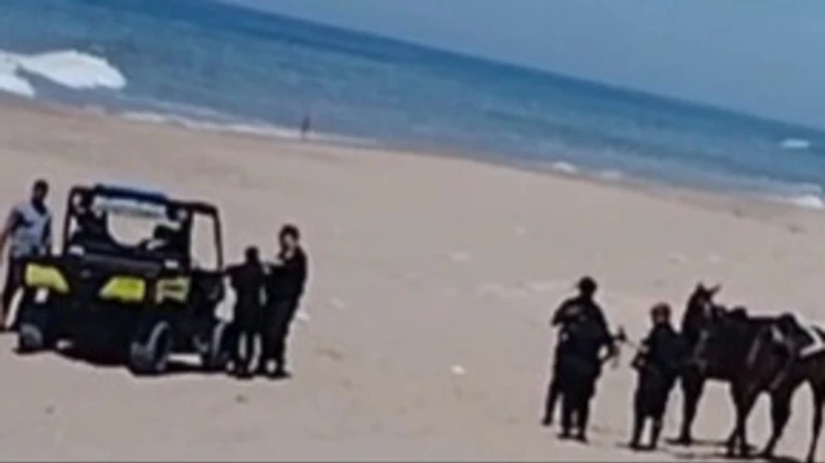 Video: así buscan a una mujer que desapareció en Miramar | 0223