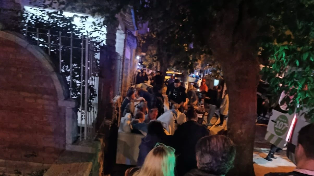 Se vivieron escenas de conmoción.