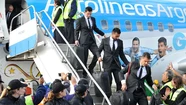 Multitudinario recibimiento a la Selección
