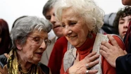 El abrazo más esperado de Estela… 