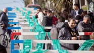 Presentaron la bufanda más larga del mundo ¡Y es marplatense!